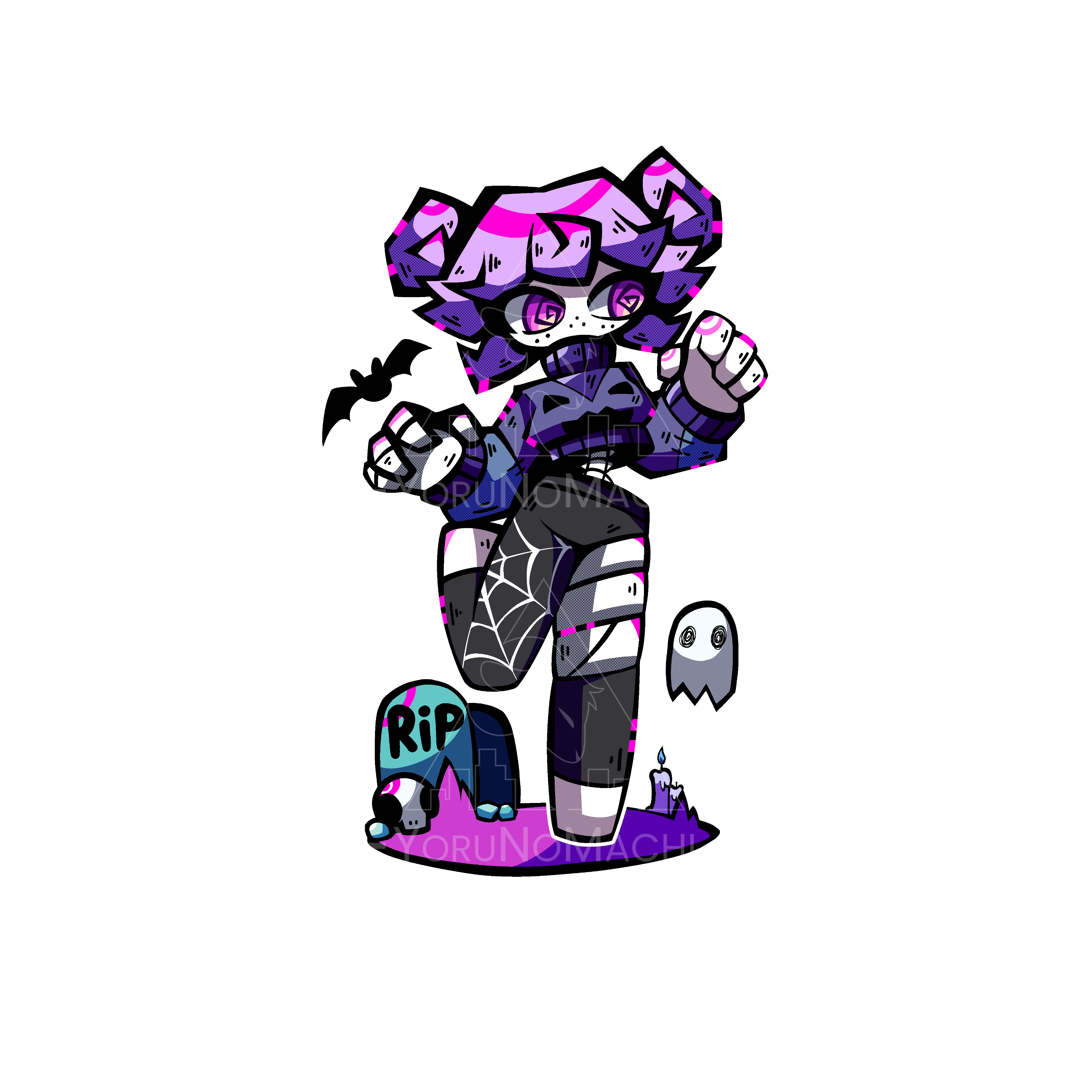Halloweenie Sticker
